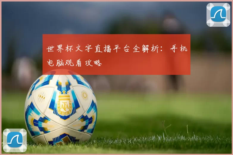 世界杯文字直播平台全解析:手机电脑观看攻略