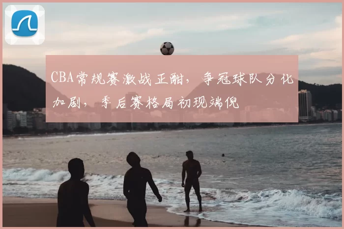CBA常规赛激战正酣，争冠球队分化加剧，季后赛格局初现端倪